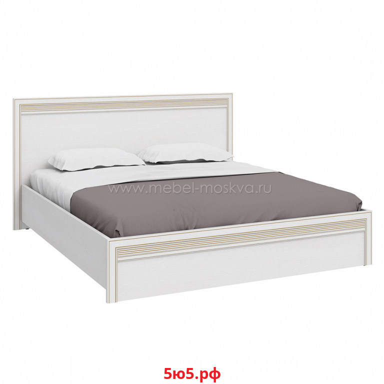 Кровать с ящиком для белья Верди 180х200 (Белуна) 461.85.18-Bel