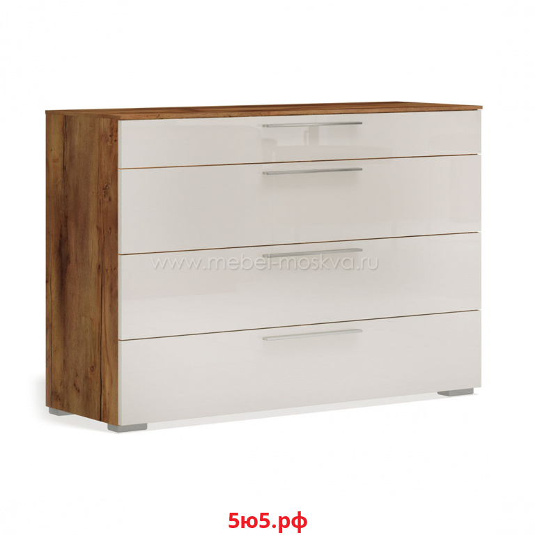 Комод с ящиками Соло 120 (таксония/моккачино) 393.35-ТМgl