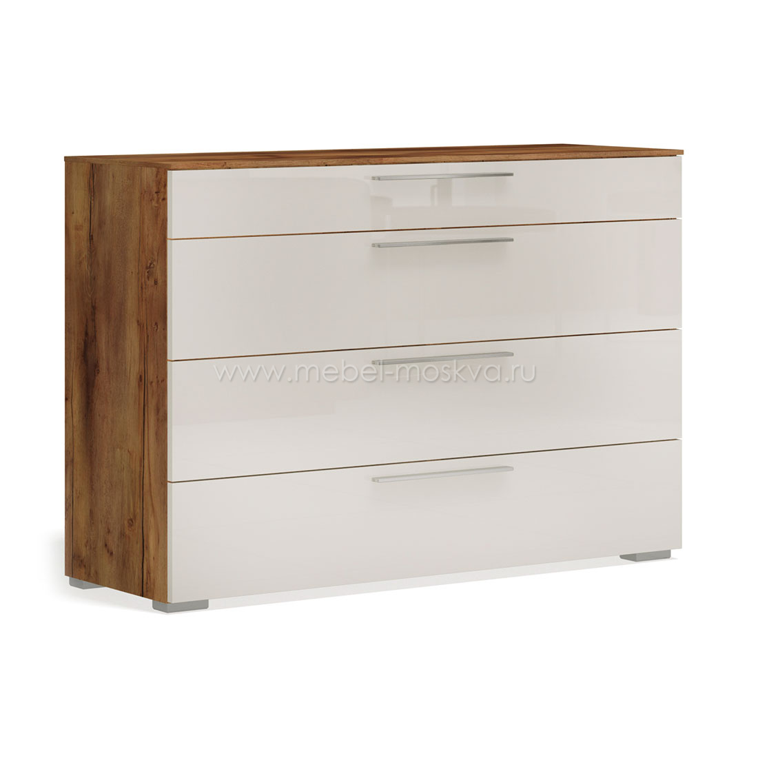 Комод с ящиками Соло 120 (таксония/моккачино) 393.35-ТМgl