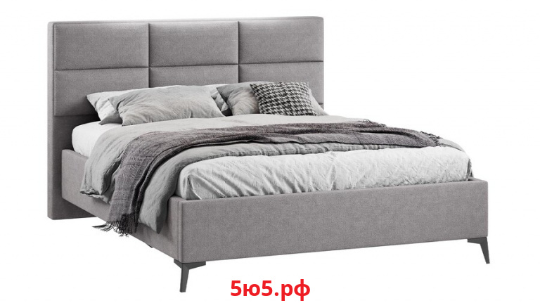 Кровать с ПМ Делана  с подъемным механизмом Микрошенилл Relax Mocco