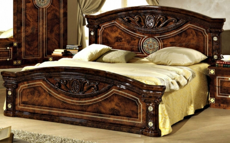 Кровать орех Рома 1600*2000