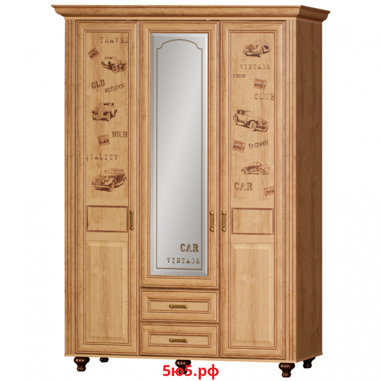 шкаф 3-дверный Ралли 863