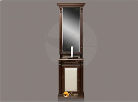 Тумба с зеркалом  Б5.11-16 Карамель/Беж Белла Б 5.11-16