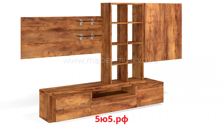 Стенка в гостиную Соло (тис Таксония) SOLO-KG-14-T