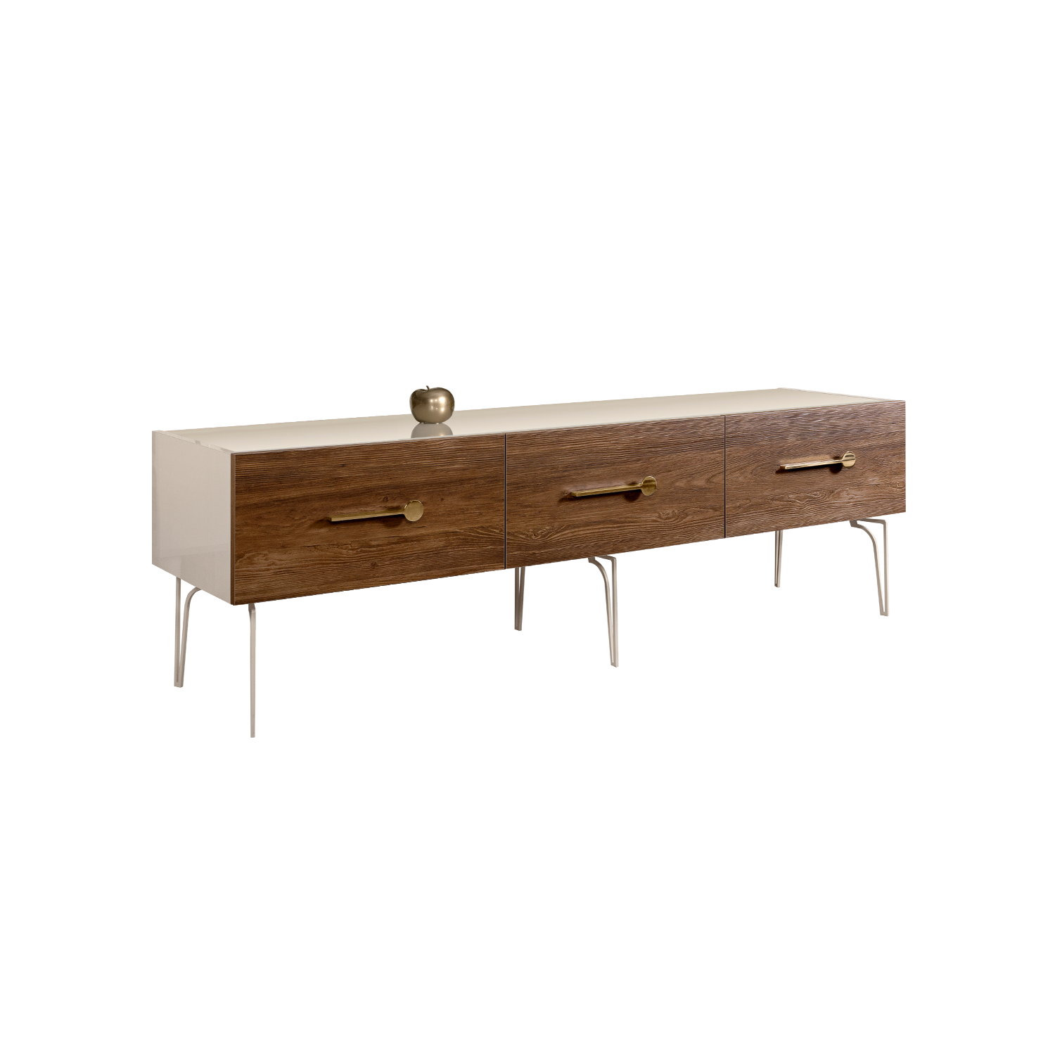 БМТ-2(Wo) Тумба для телеапаратуры 2.1 BOGEMIA Wood