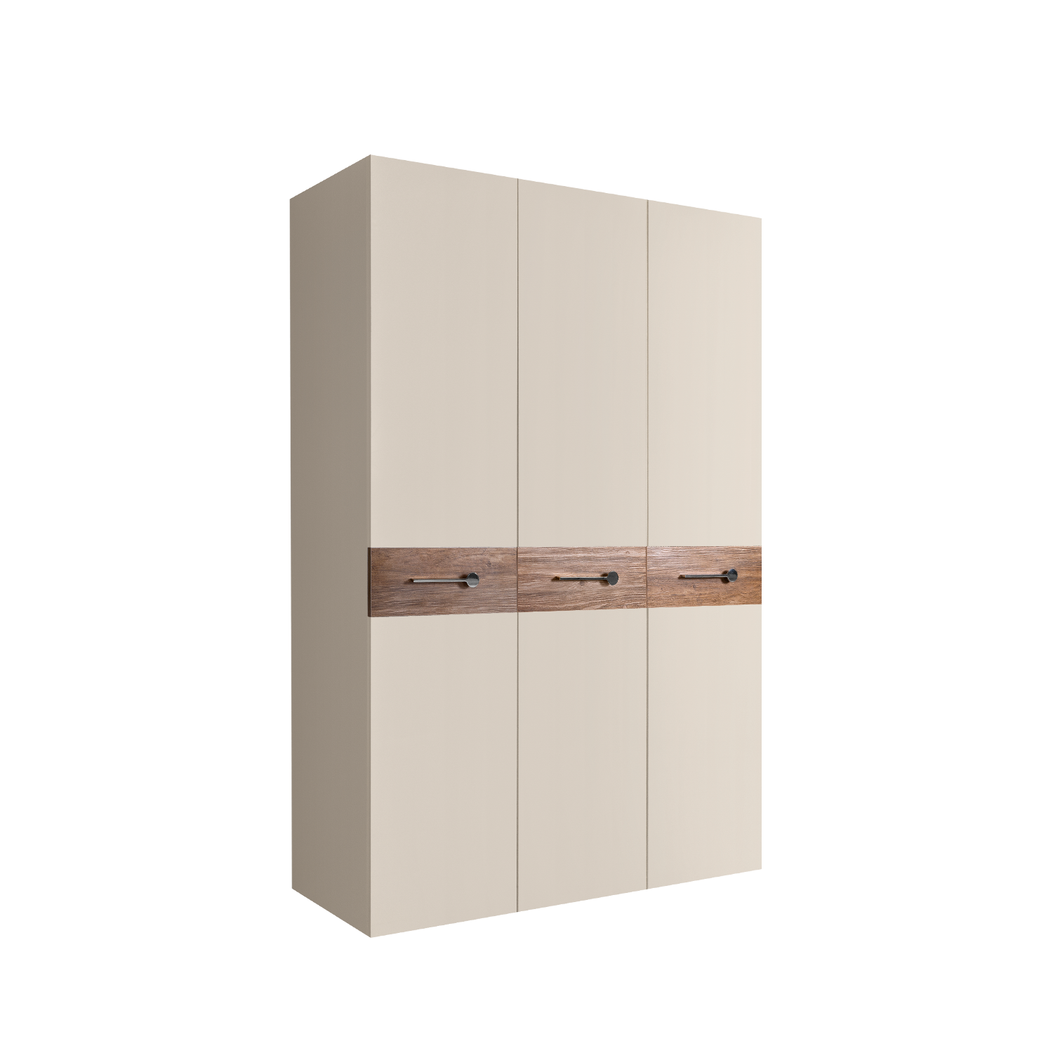 БМШ2/3(Wo) Шкаф 3-х дв. (без зеркал) для платья и белья BOGEMIA Wood