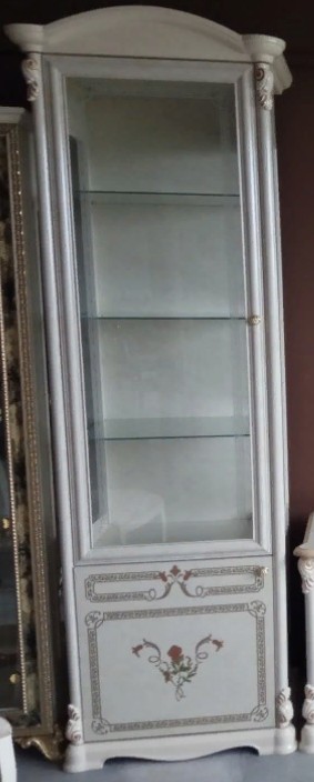 Роза Витрина 1 дверная (правая/левая) беж