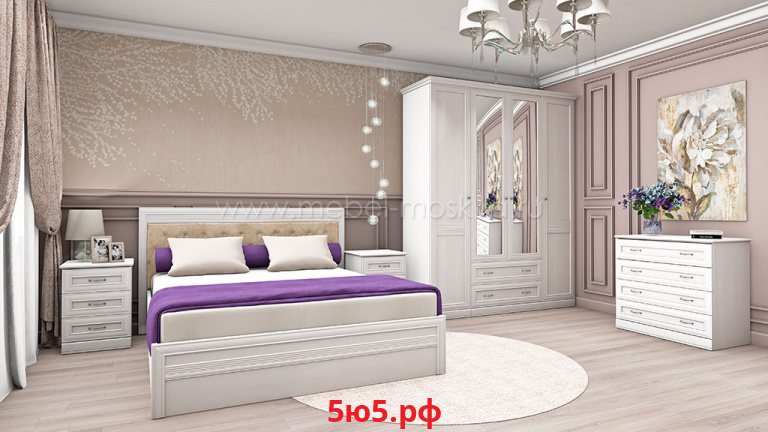 Спальня Verdi (дуб Белуна) VERDI-KS-02-Bel