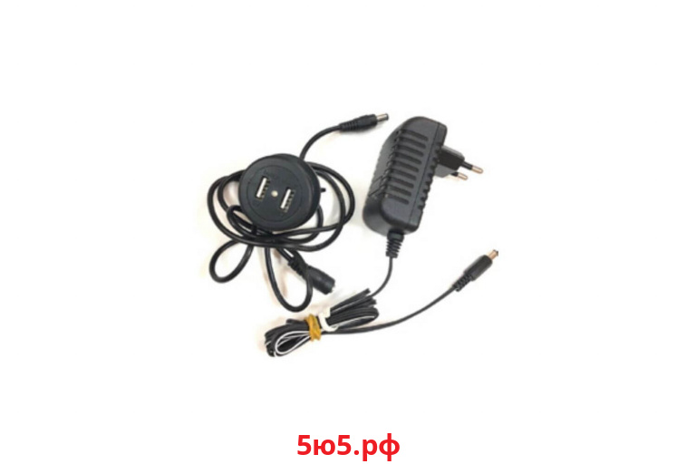Розетка USB врезная с адаптером ЛД 191.180.000