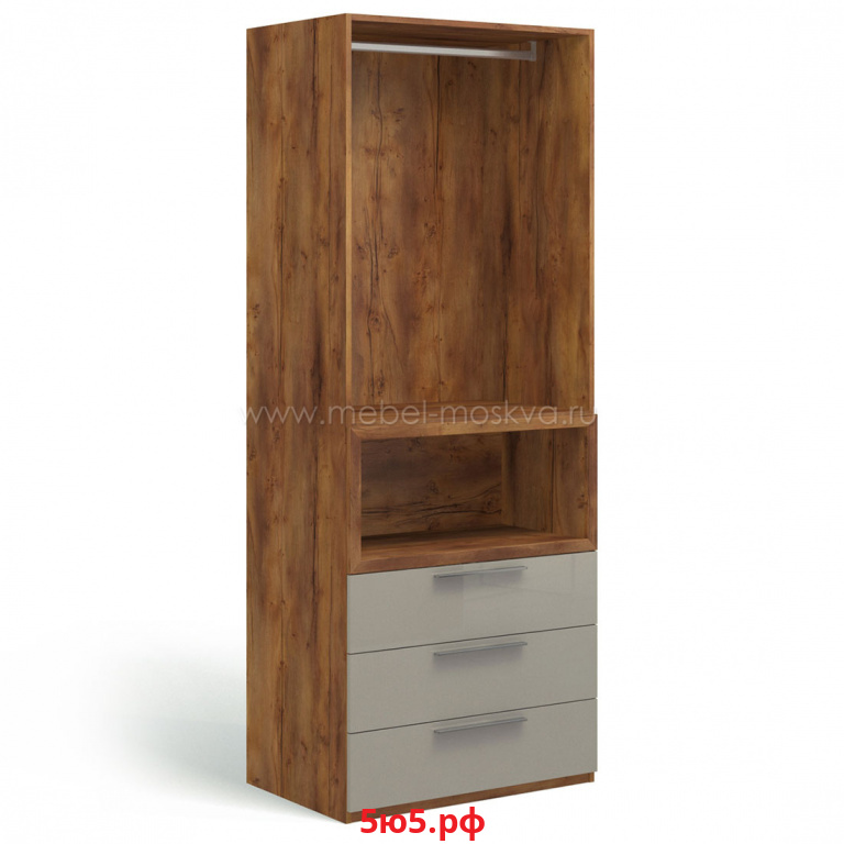 Шкаф двухдверный Solo Quadro (таксония) 393.04-T